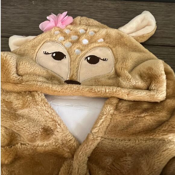 Hudson Baby & Goldbug Fawn‎ Robe & Backpack Set - Picture 2 of 9